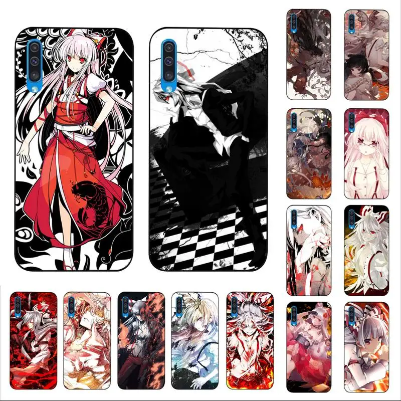 MaiYaCa Fujiwara No Mokou Phone Case for Samsung A51 01 50 71 21S 70 10 31 40 30 20E 11 A7 2018