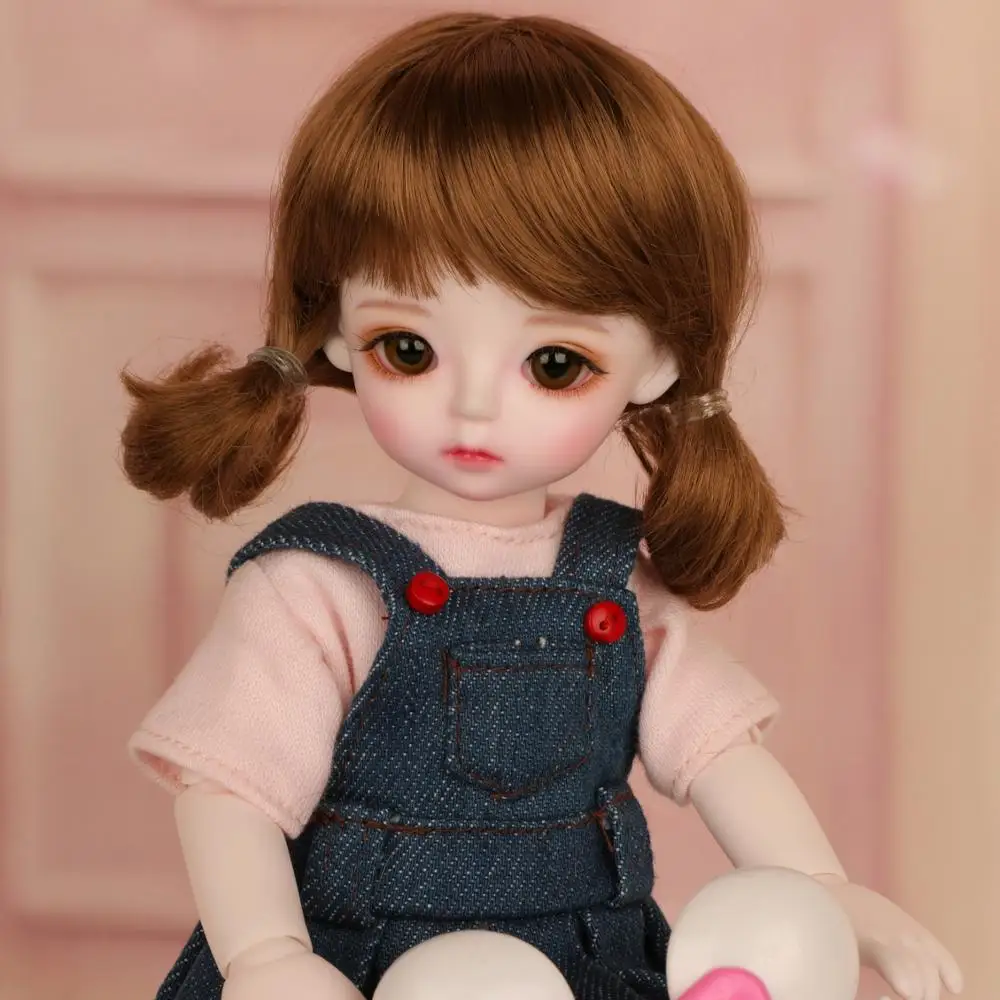 

Full Set Top Quality 1/6 Doll SD/BJD Cream Big Eyes Cute Baby joints movable Birthday Pressent