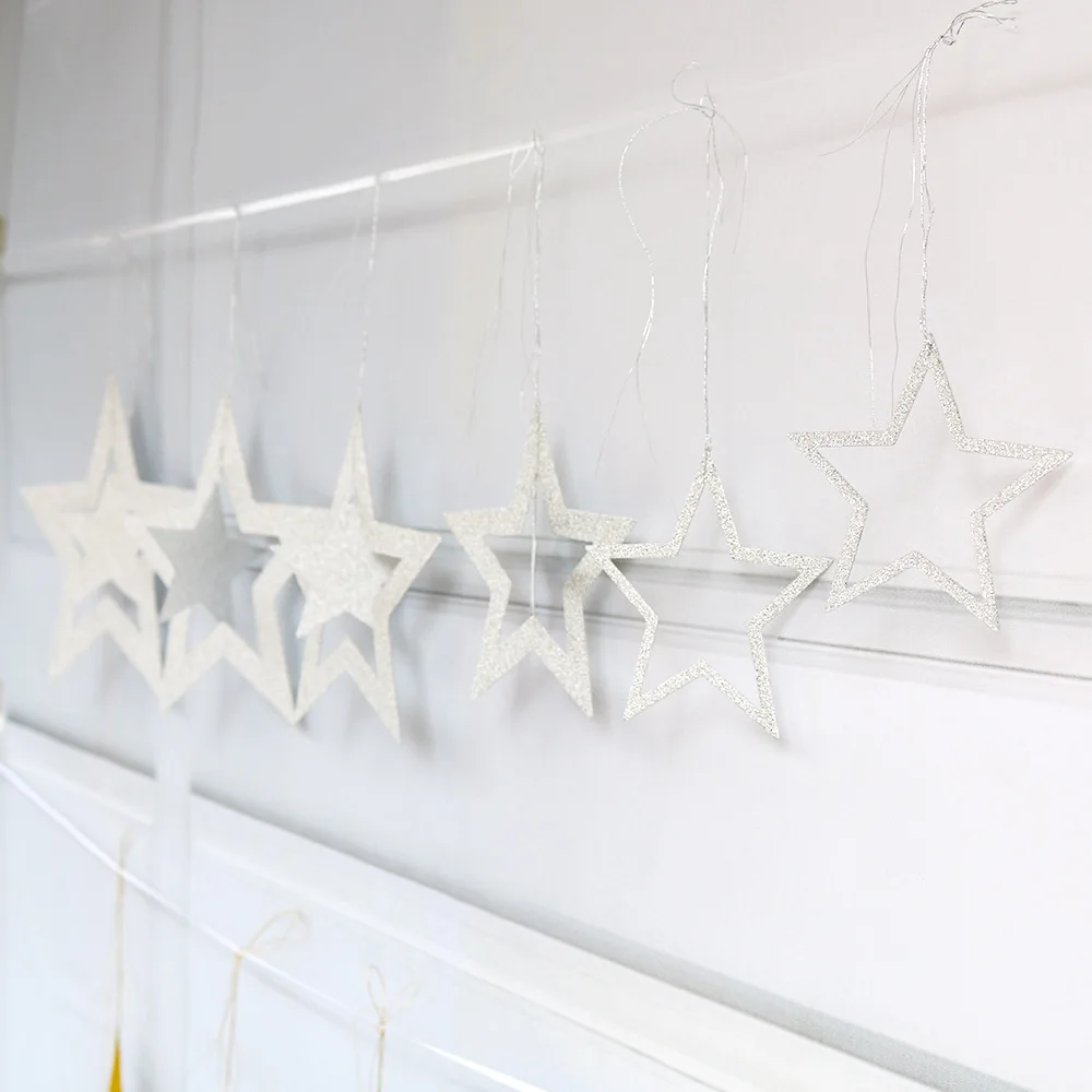 Подвесные флаги Senver в виде звезд украшение для вечерние дома на новый