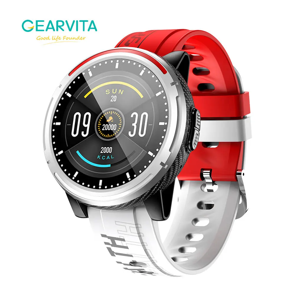 GEARVITA S26 Смарт часы Bluetooth уведомления о звонках/Музыка сердечного ритма крови