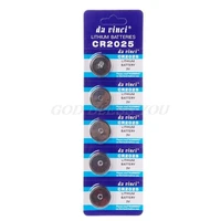 lithium battery cr2025 3v cell coin batteries dl2025 br2025 kcr2025 cr 2025 car key button watch computer electronic