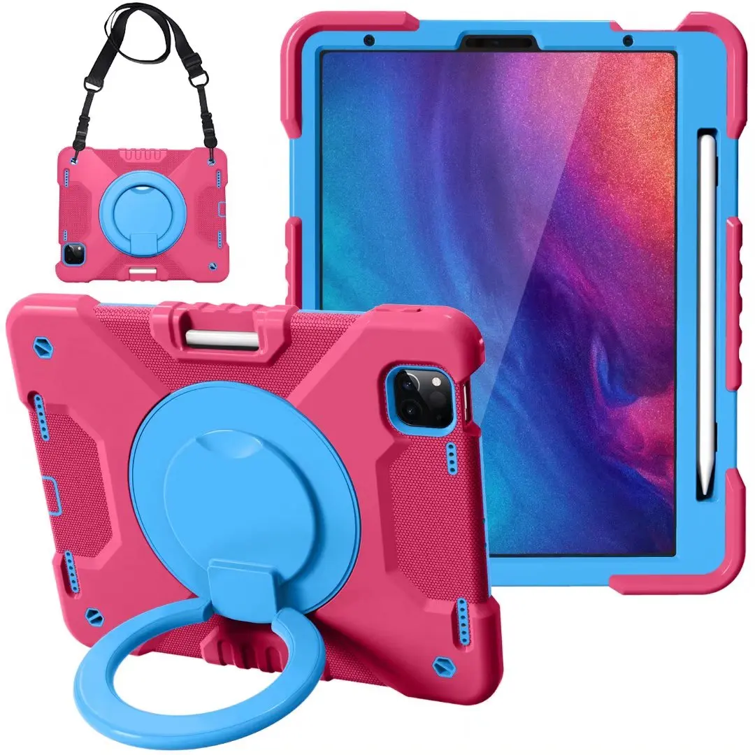 

Чехол для iPad 10,2 2020 2019 2018 Air 4 9,7 Pro 11 10,9 Mini 4 5 6 7th 8 поколения сверхмощный противоударный детский чехол