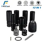 Набор электрических гаечных ключей, отверток, шестигранных головок для дрели