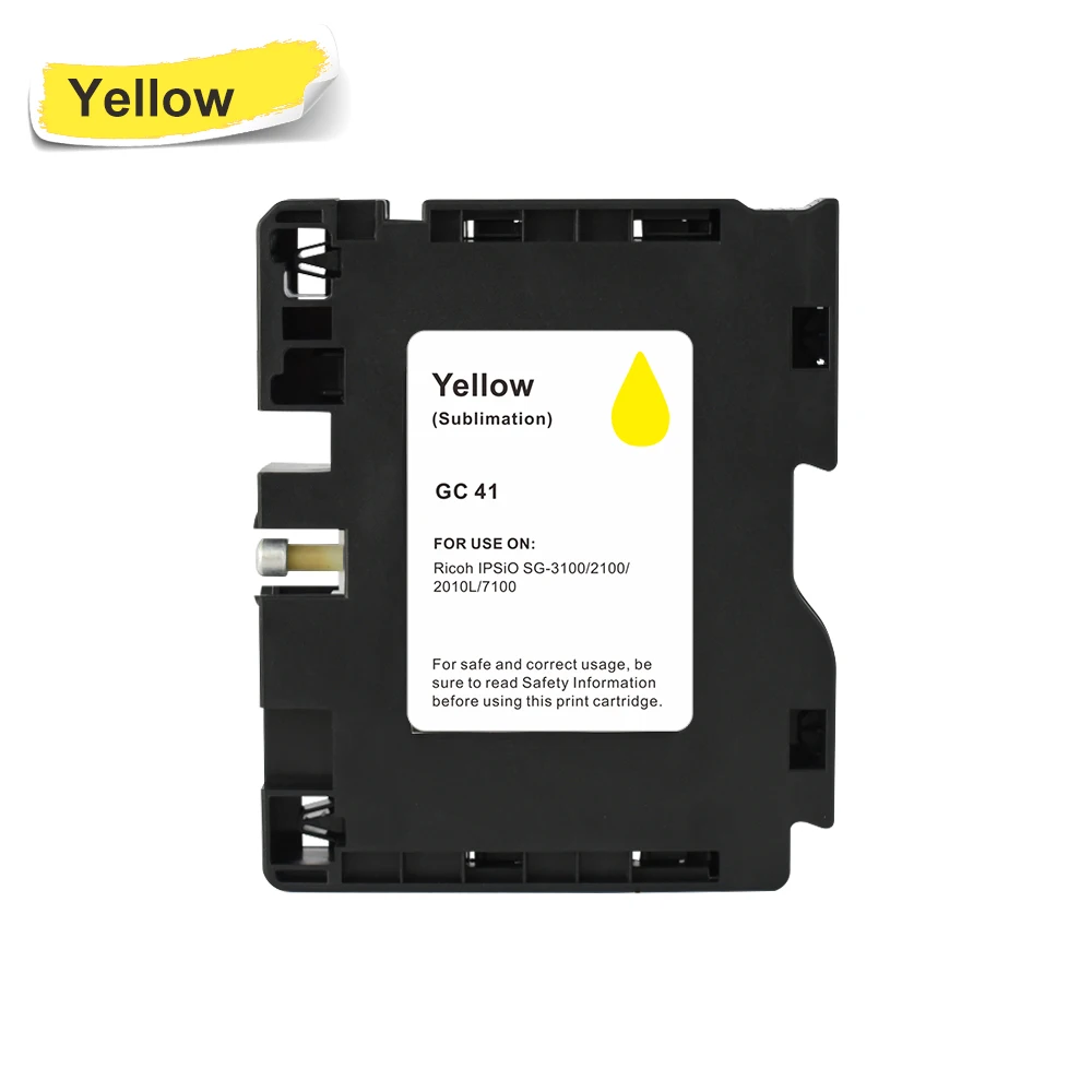 GC41 сублимационный картридж с чернилами для Ricoh IPSiO SG3100/SG2100/SG2100L/SG2010L/Aficio