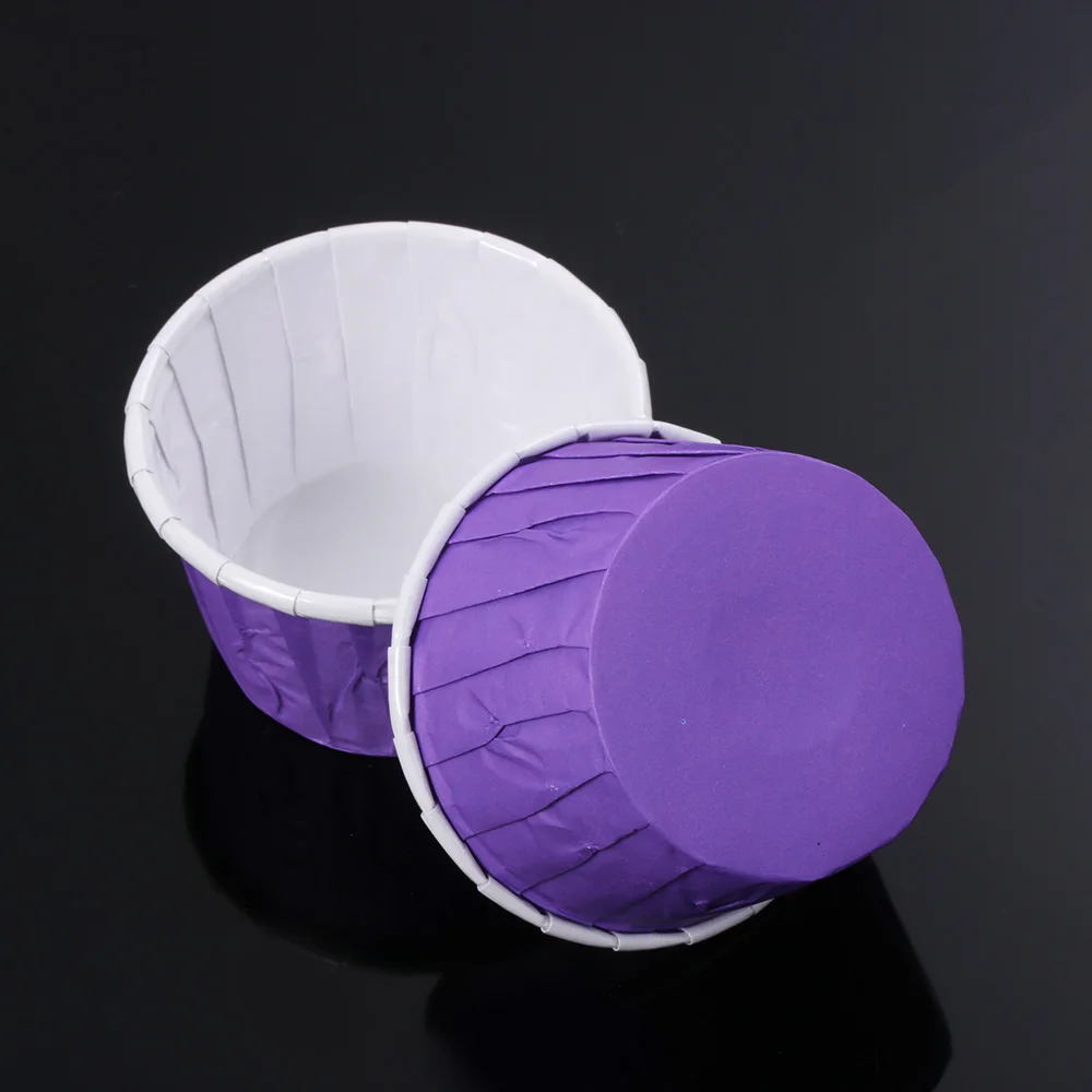 50 шт./упак. бумажная оболочка для кексов тюльпан цветок шоколадный кекс обертка