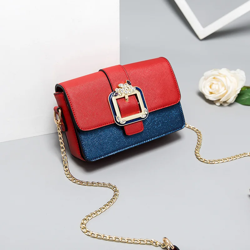 

Small Square Bag Women New Ladies Bag Student Chain Bag Fashion Shoulder Bag Messenger Bag Lady Backpack Banquet Bag Travel Bag