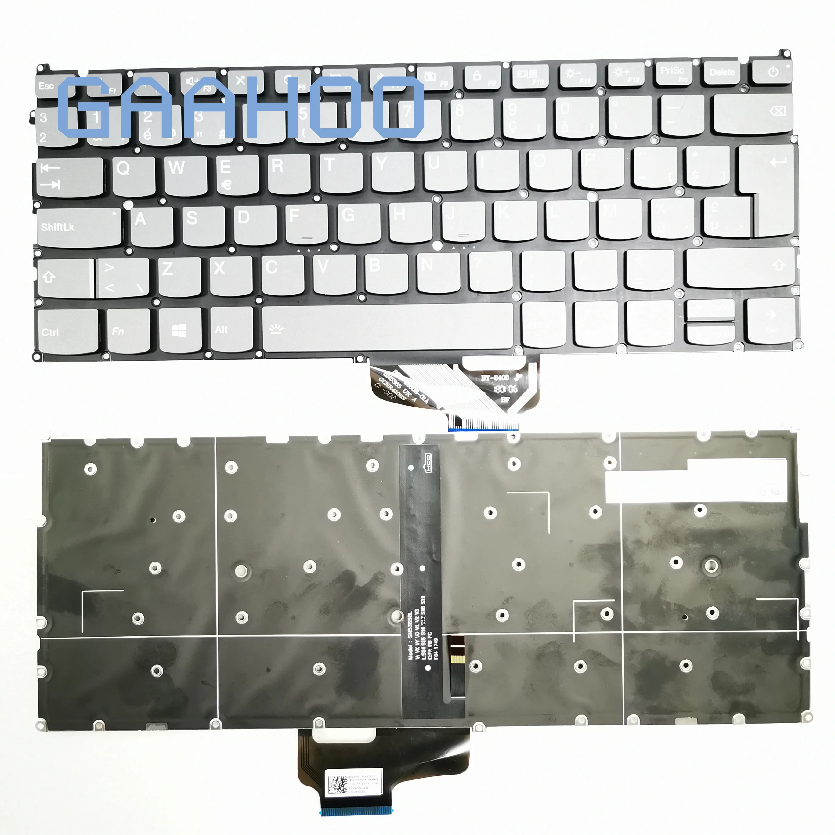 Клавиатура с подсветкой для ноутбука Lenovo IDEAPAD 720S-13 320S-13 AIR13-7000 серая | Компьютеры и