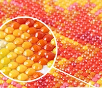 MAGIC ROUND DIAMOND Diy 5d алмазные аксессуары для рисования вышивка крестом цветок полный квадратный/круглый Дрель Стразы абстрактный цветок - Цвет: MAGIC ROUND DIAMOND