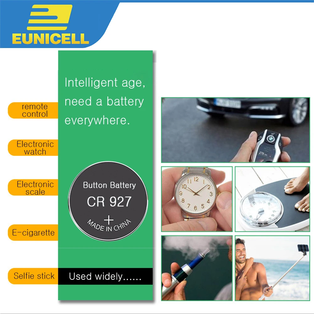 5 шт. литиевая батарея 3 в CR927 CR 927 кнопочные батареи ECR927 5011LC DL927 BR927 KCR927 LM927 для часов