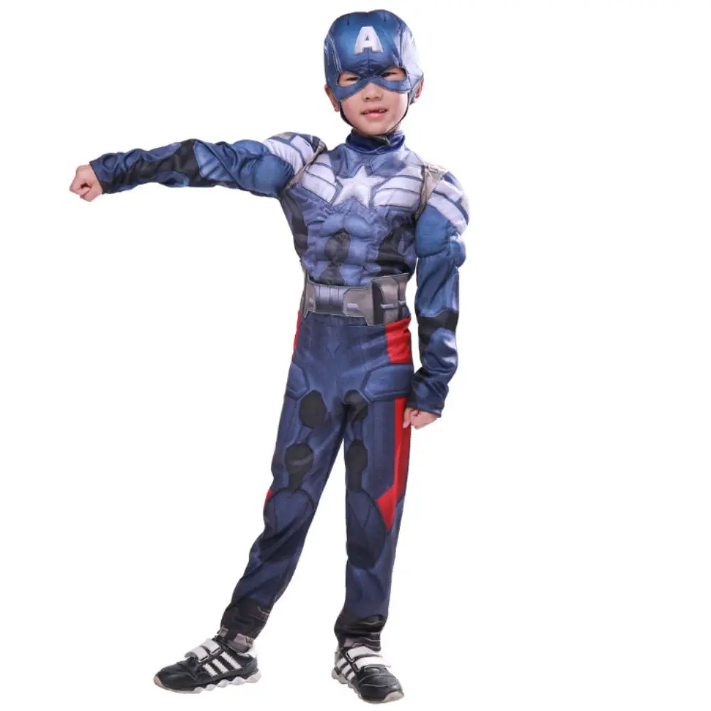Captain America зимний костюм воина одежда для шоу на Хэллоуин|Костюмы из фильмов и ТВ| |