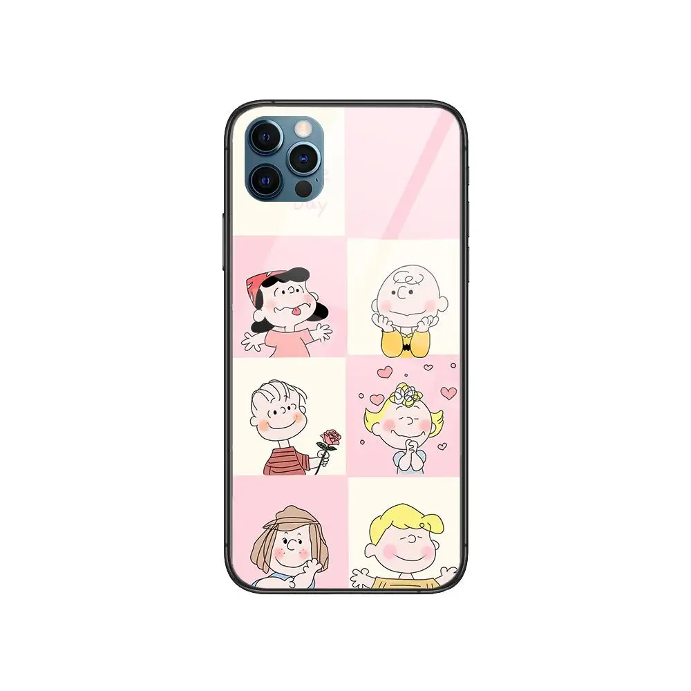 

American Comics style Anime Style Phone Case cover For iphone 12 pro max 11 8 7 6 s XR PLUS X XS SE 2020 mini black cell shel