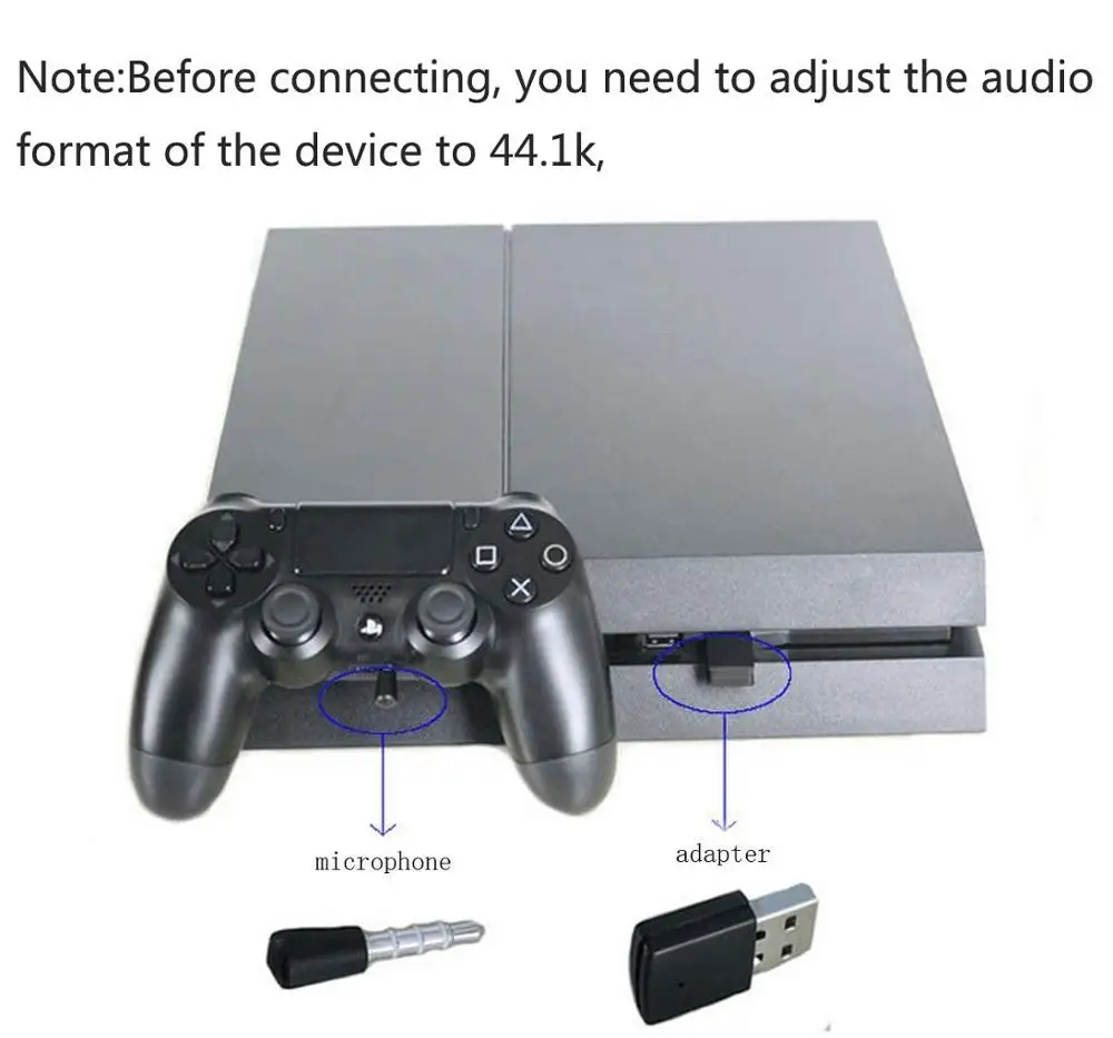 

USB Bluetooth Dongle Adapter for PS4 PC Laptop Desktop / Xbox controller Bluetooth 4.0 Receiver for Game Headphone Stereo Music