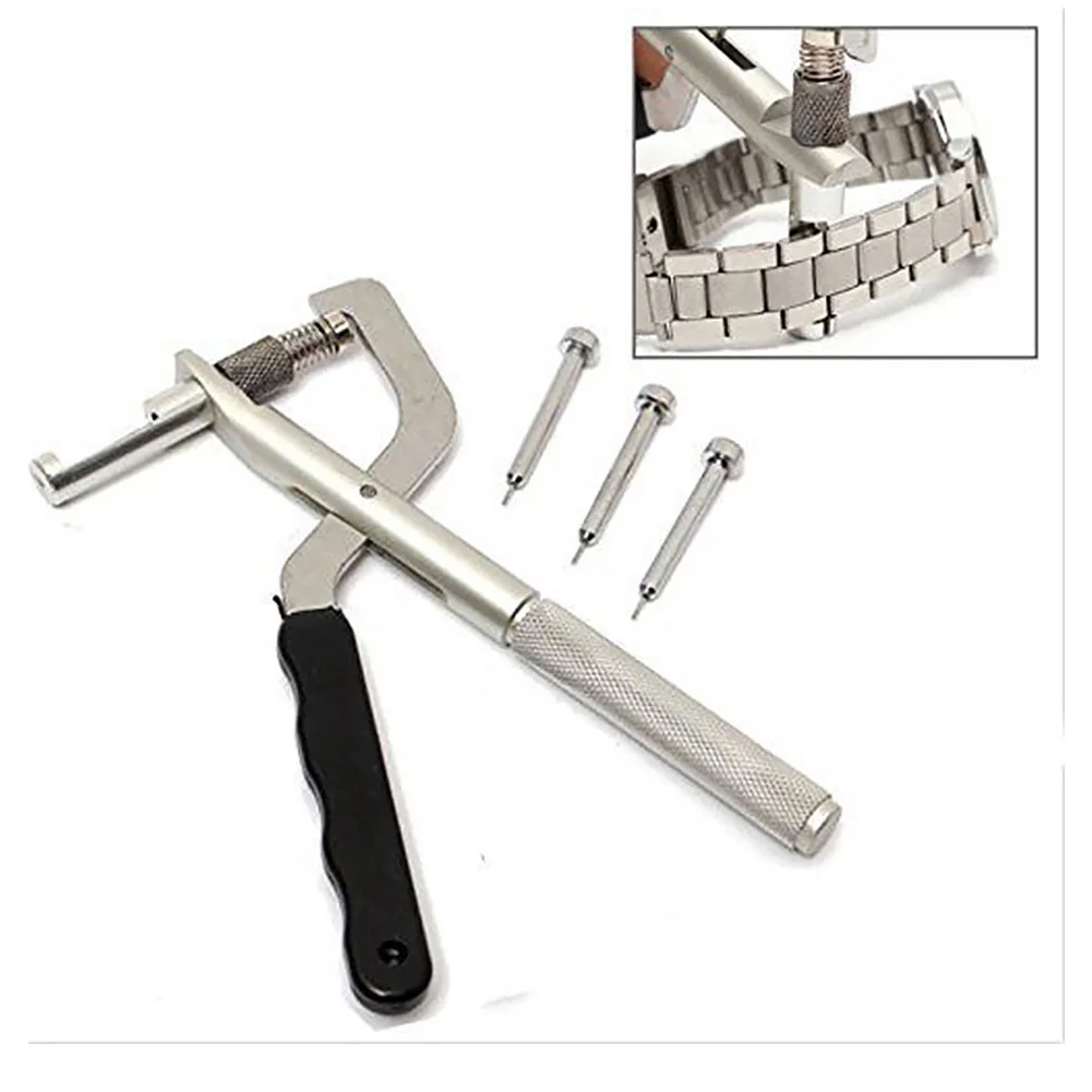 Durable Spare With Pins Small Manual Adjusting Link Home Use For Watchmaker Tools Professional DIY Watchband Removal Kits Metal|Ремонтные