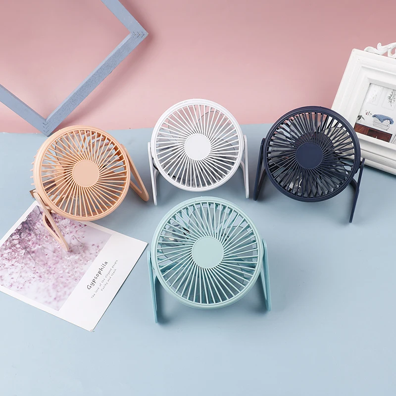 

Портативный мини-вентилятор с USB, настольный вентилятор, маленький тихий портативный вентилятор для рабочего стола, офисный Настольный Рег...