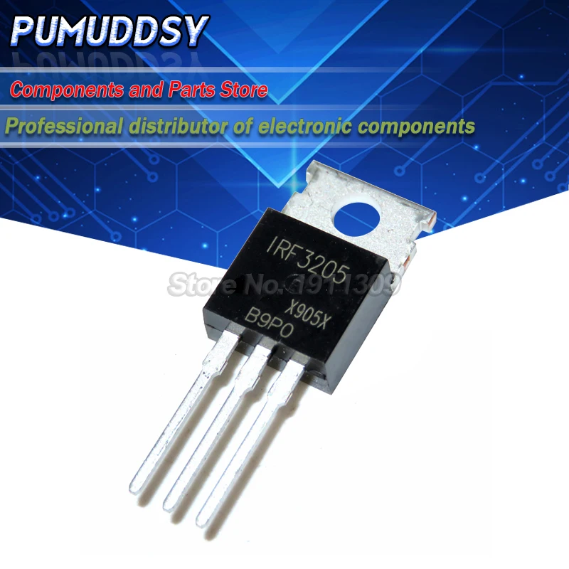 10 шт. IRF3205 IRF3205PBF MOSFET MOSFT 55 в 98A 8mohm 97.3nC TO 220 IC|Интегральные схемы| |