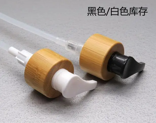 Бесплатная доставка 100 шт./лот натуральная бамбуковая помпа 24/410