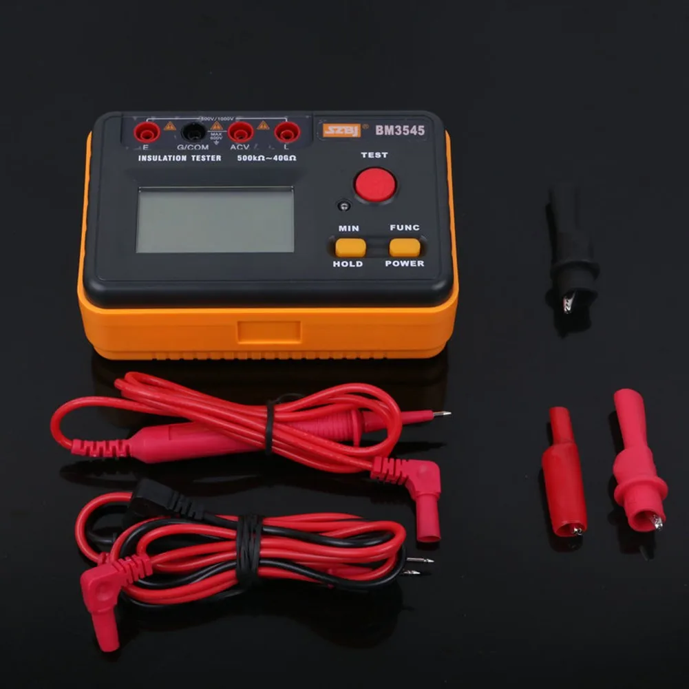 

Test Meters Detectors Multimeters BM3545 Mechanically Portable Digital Insulation Resistance Tester MegOhm Meter
