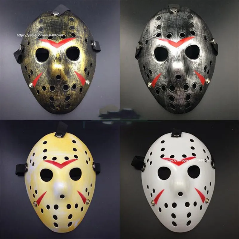 Halloween Horror Jason Mask Hockey Cosplay Killer Scary Party Decor Christmas Masquerade Masque V for Vendetta | Тематическая