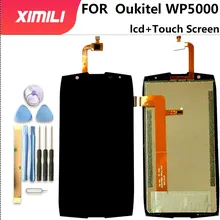 5.7 inch Oukitel WP5000 LCD Display+Touch Screen Digitizer Assembly Accessories 100% Original  for  Mobile Phone  Oukitel WP5000