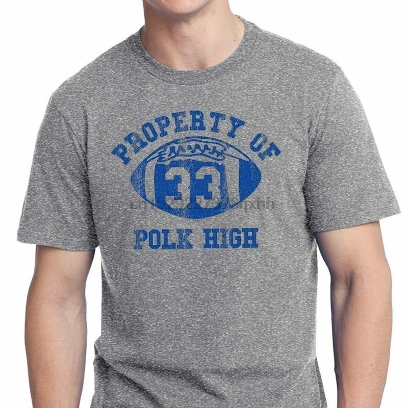 Комплектация POLK HIGH 33 Джерси vintage no maam Эл Банди Футбольная Футболка серая |