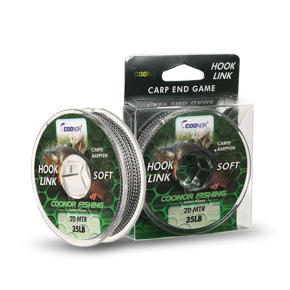 Lixada 20 м леска мононити Тонкая плавное литье крючок для ловли карпа пресной и