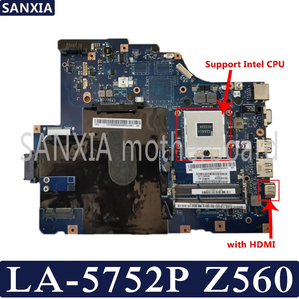 

Материнская плата KEFU LA-5752P для ноутбука Lenovo Z560 G560, оригинальная материнская плата с HDMI