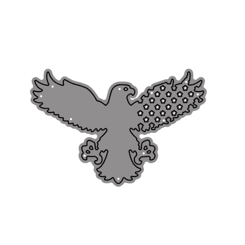 

Cutting Dies The Soaring Eagle Has Sharp Claws For DIY Scrapbooking Embossing Album Paper Cards Dies 2021 New