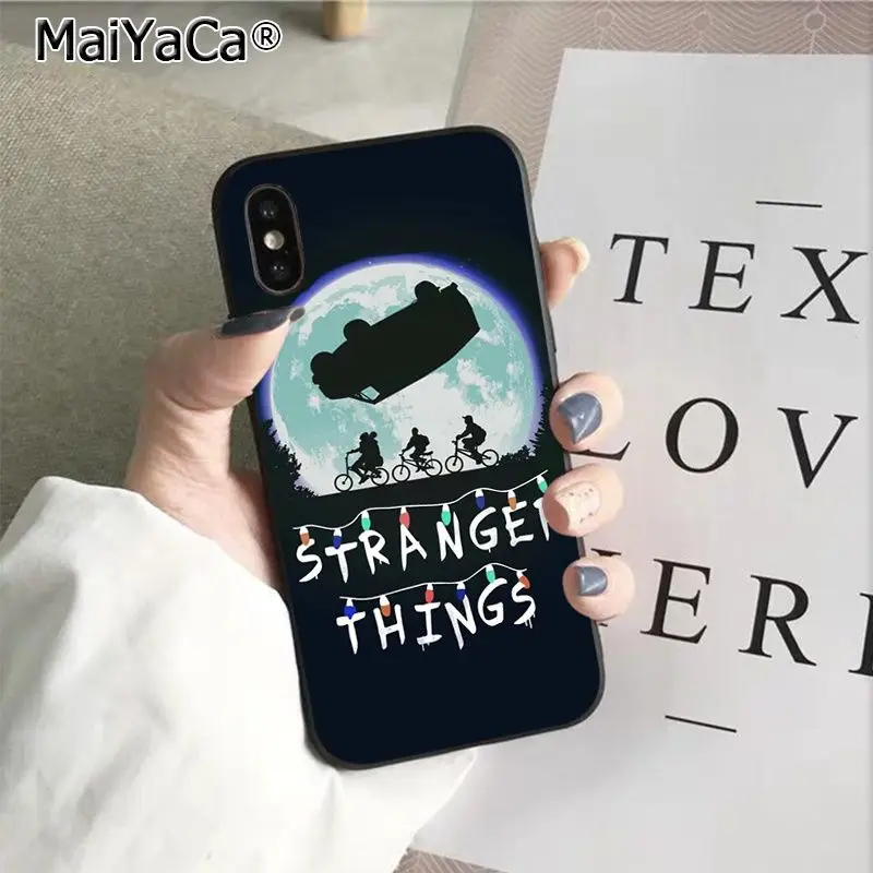 MaiYaCa ТВ Финн вольфхард странные вещи Модный чехол для телефона Apple iphone 11 pro 8 7 66S Plus X 5s SE XS XR XS MAX fundas