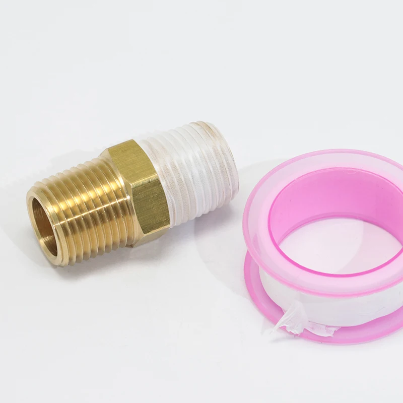 2pcs NPT Male Thread 1/8&quot 1/4&quot 3/8&quot 1/2&quot Brass Pipe Tube Fittings Straight Hex Nipple Joint(Model:3325) | Обустройство