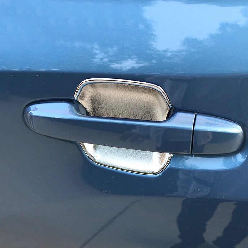 

Наружные боковые дверные ручки для Subaru Forester SK 2019 2020, крышка чаши, отделка, Стайлинг автомобиля