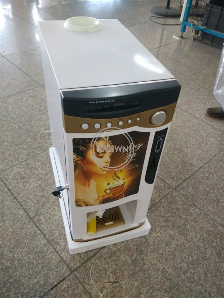 Торговый автомат для кофе и чая на продажу мгновенный продавец с монетами |