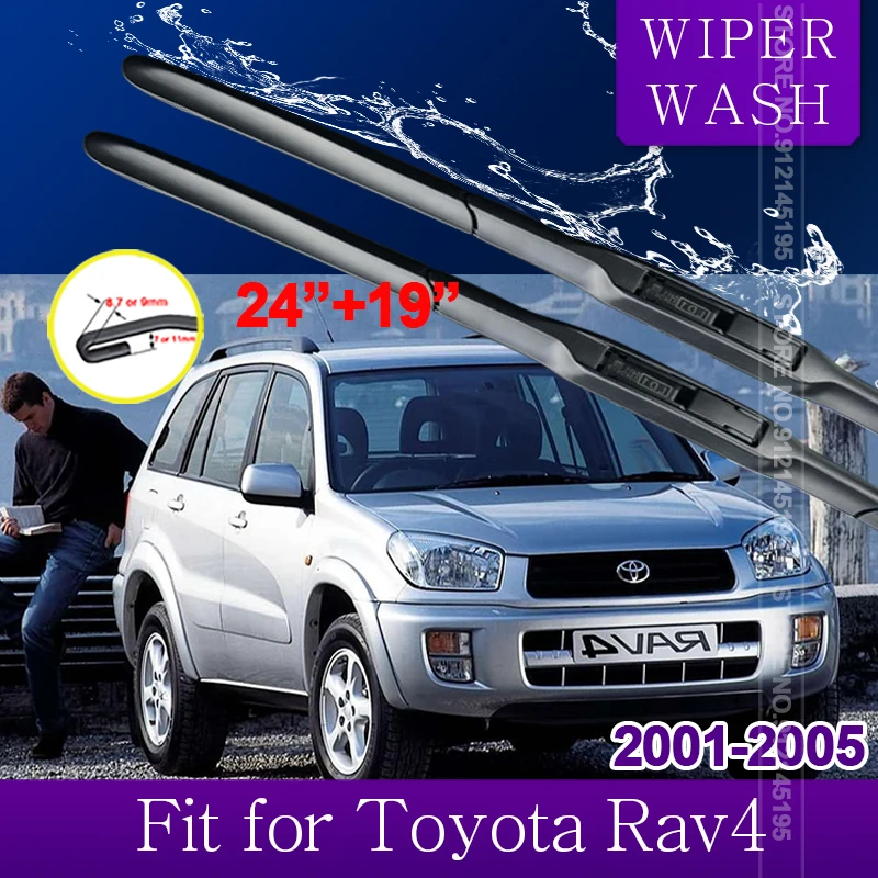 

Car Wiper Blade for Toyota Rav4 XA20 Rav 4 20 2001~2005 Front Windscreen Windshield Wipers Car Accessories 2002 2003 2004
