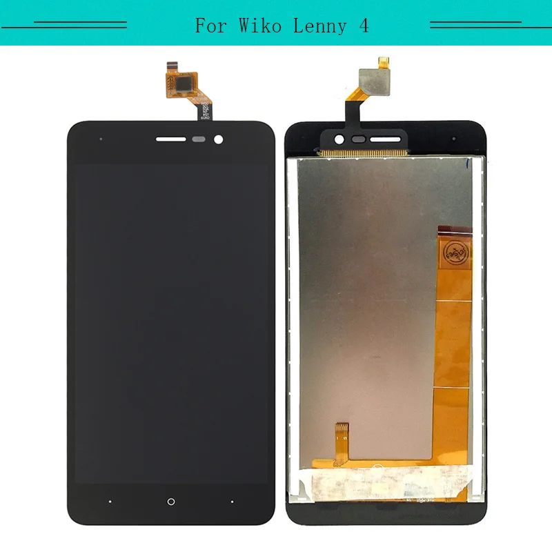 1 шт. полный lcd для Wiko Lenny 4 lenny4 ЖК дисплей Дисплей сенсорный Экран в сборе чехол