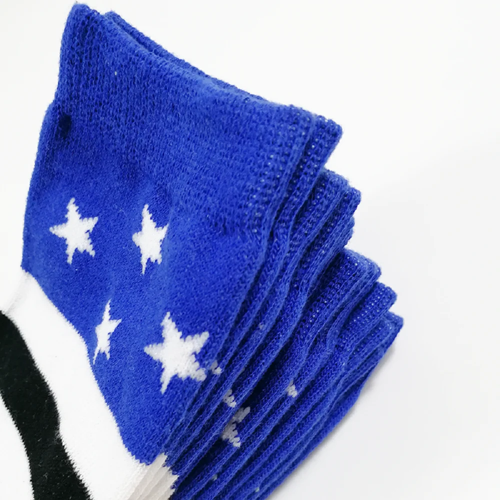 Носки до колена для девочек в стиле Харадзюку хлопковые спортивные носки полоску