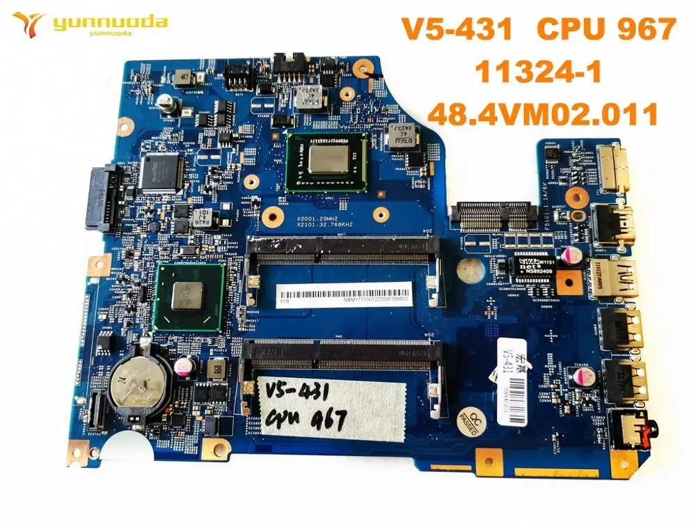 Оригинальная материнская плата для ноутбука ACER V5 431 CPU 967 11324 1 488.4vm02. 011