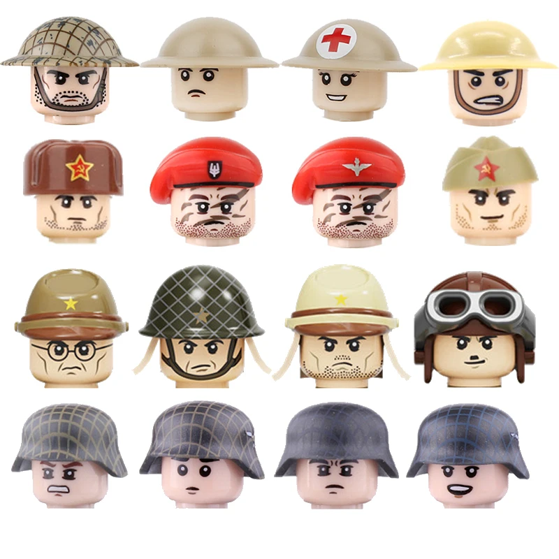 1 шт. WW2 армия солдаты Аксессуары для оружия Конструктор Военный Советский Союз