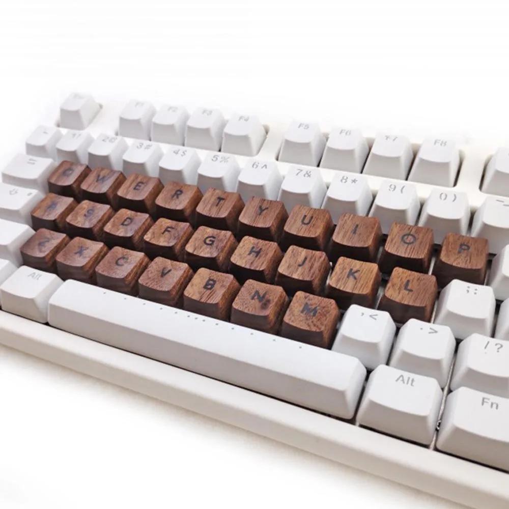 Колпачки для ключей из массива дерева с подсветкой Cherry Mx Switch Механическая