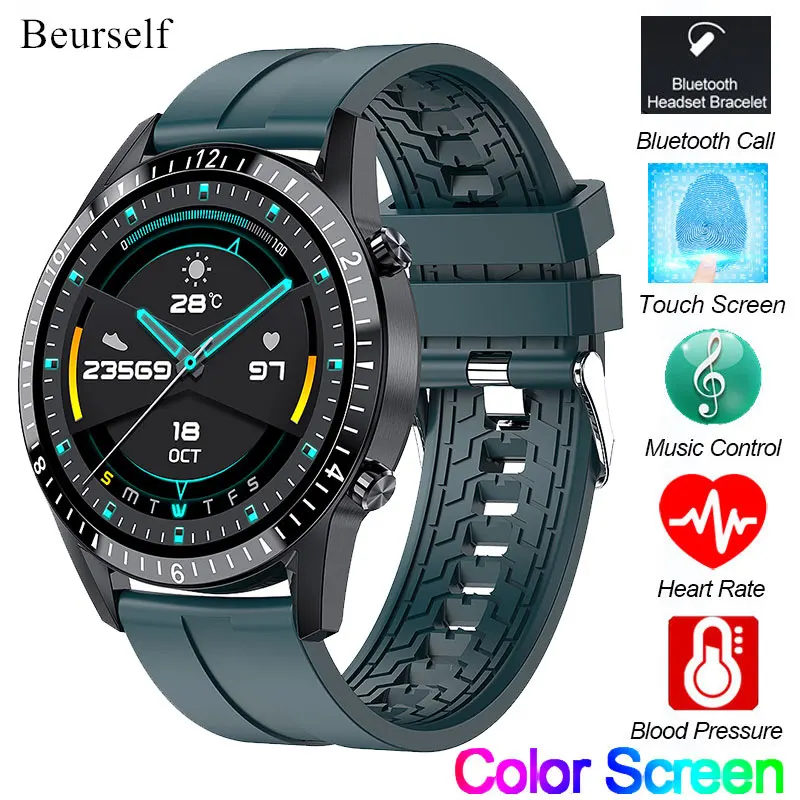 

Multifunction Music Watch Men Smart Watches Top Tech I9 Touch Screen Bluetooth Women Fitness Tracker Heart Rate Call Message New