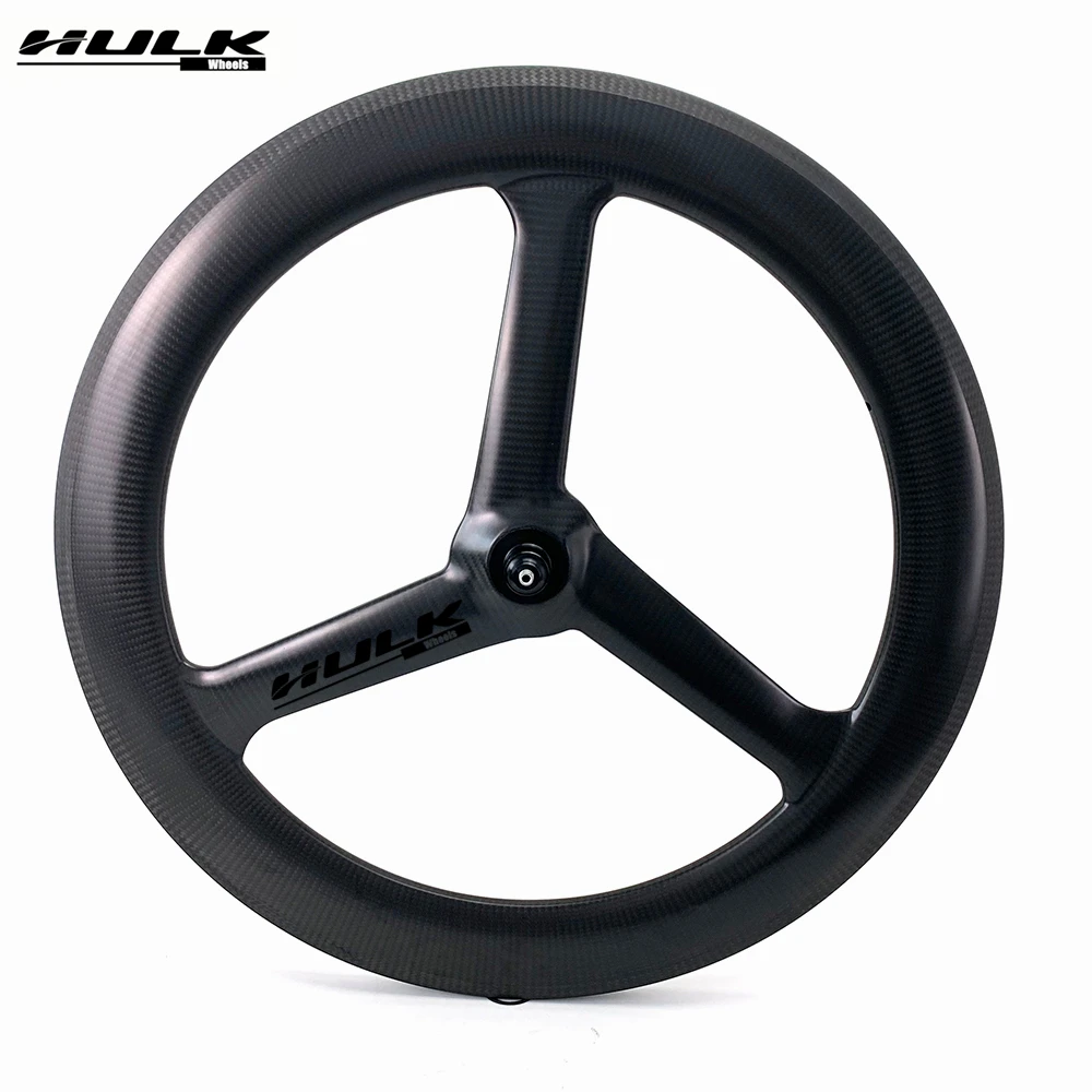 Карбоновая клинчерная покрышка 3-Spoke углеродное колесо для триатлона с тремя