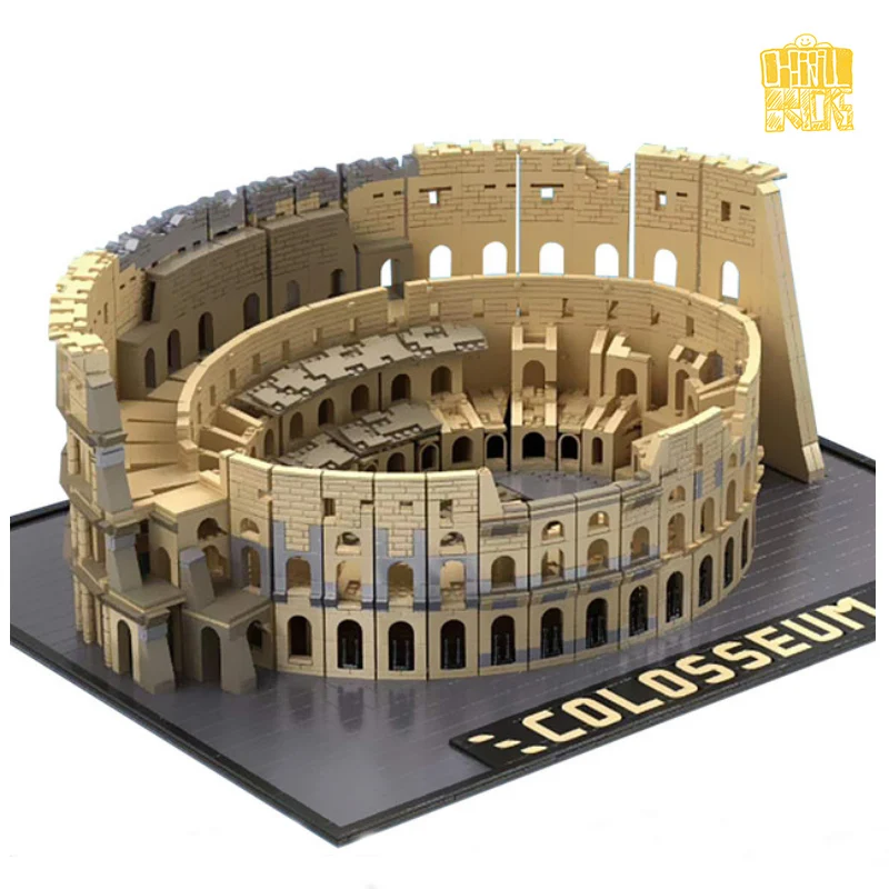 

MOULD KING MOC Street View The Architecture Colosseums Model Sets Building Blocks Bricks Kids DIY Toys Birthday Christmas Gifts