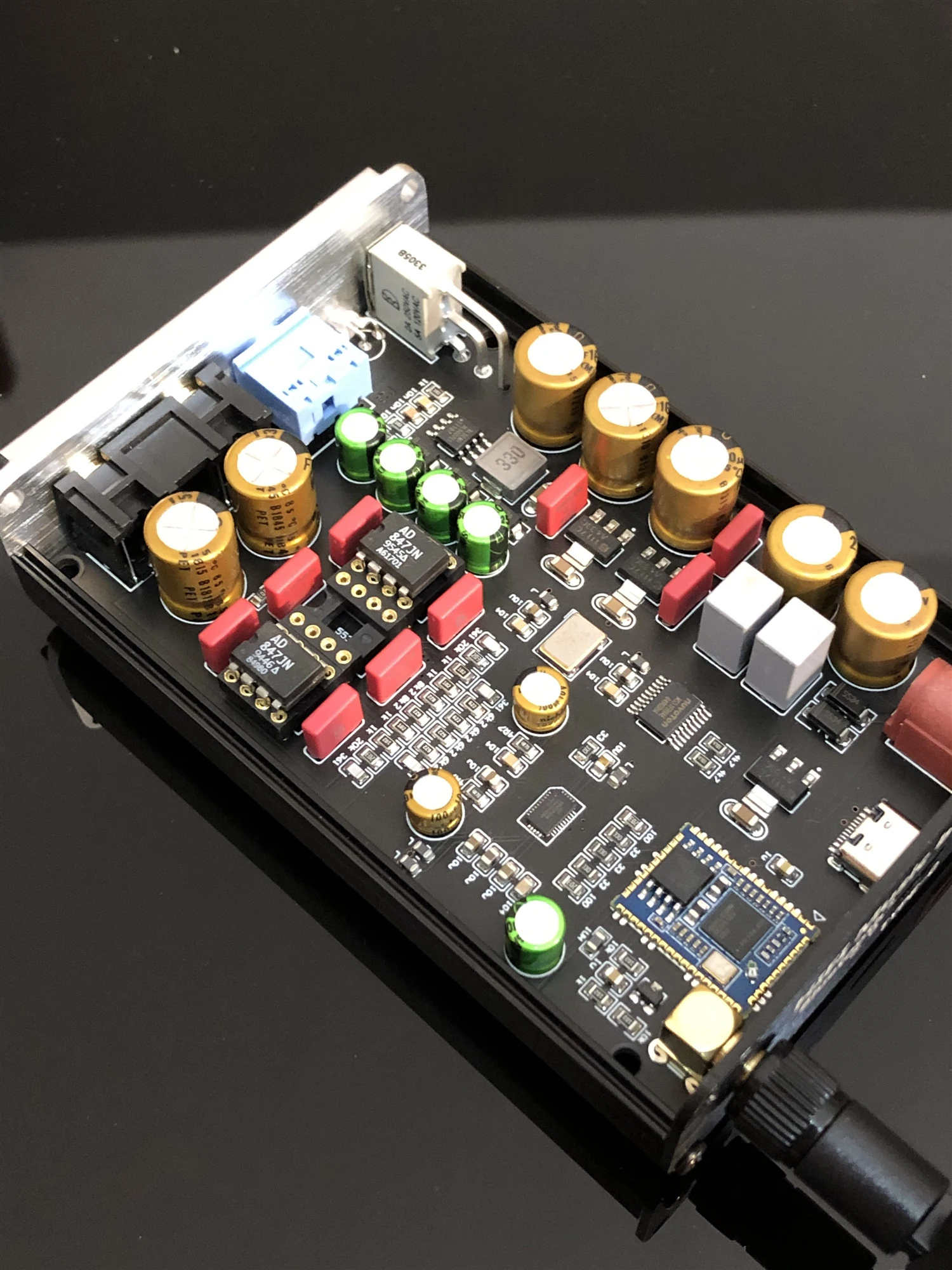 QCC5125 Bluetooth 5 1 декодер ES9038Q2M APTXHD LDAC без потерь ресивер CSR8675