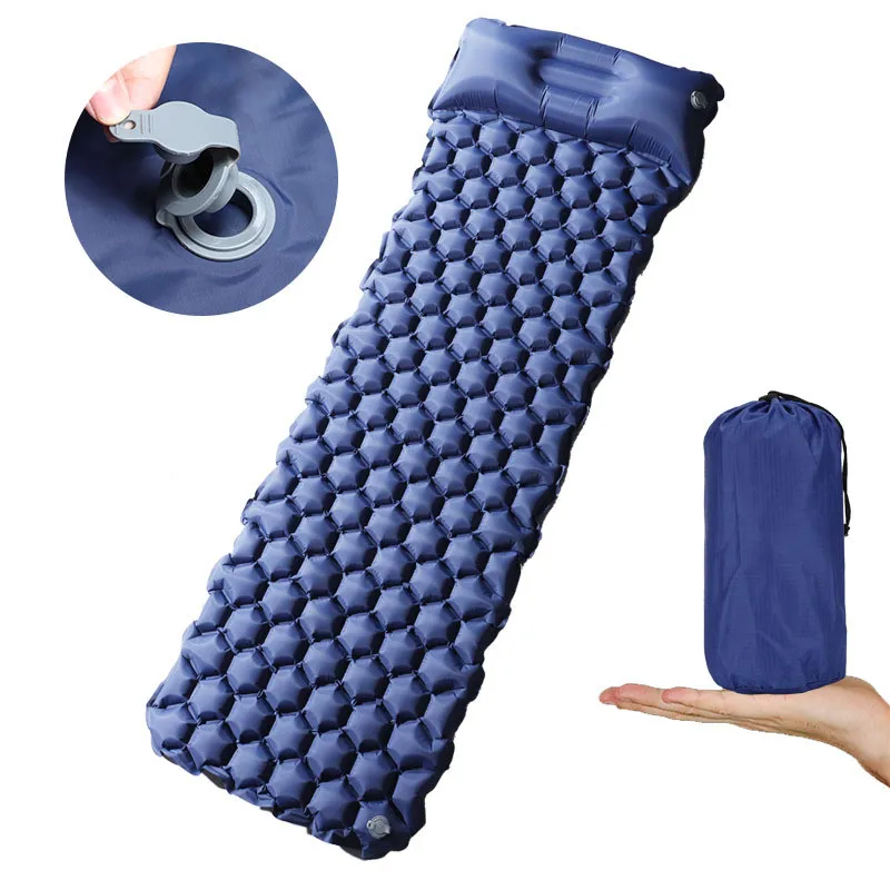 

Pad Sofas Mat Mattress Sleeping Air Inflatable Air With Sleeping Mattress Camping Inflatable Picnic Beach Mat Bag Cushion Pillow