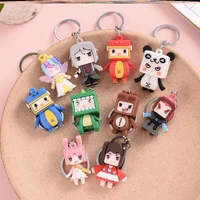 21new creative cute cartoon toy car keychainl accessories good friend gift bag pendant hanging chain bag accessories key chain