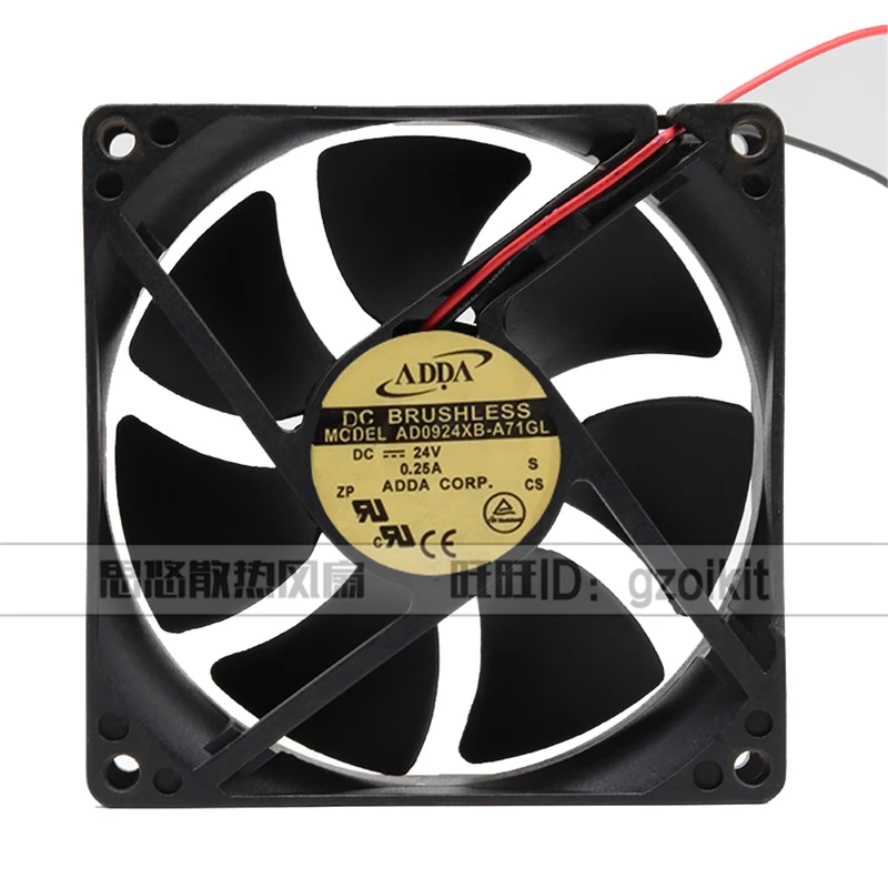 Новый оригинальный 9025 AD0924XB-A71GL 24V 0.25A 9CM вентилятор с двойным шариковым шасси