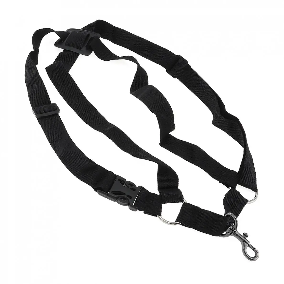 Черный Регулируемый универсальный саксофон Саксофон наплечный ремень для