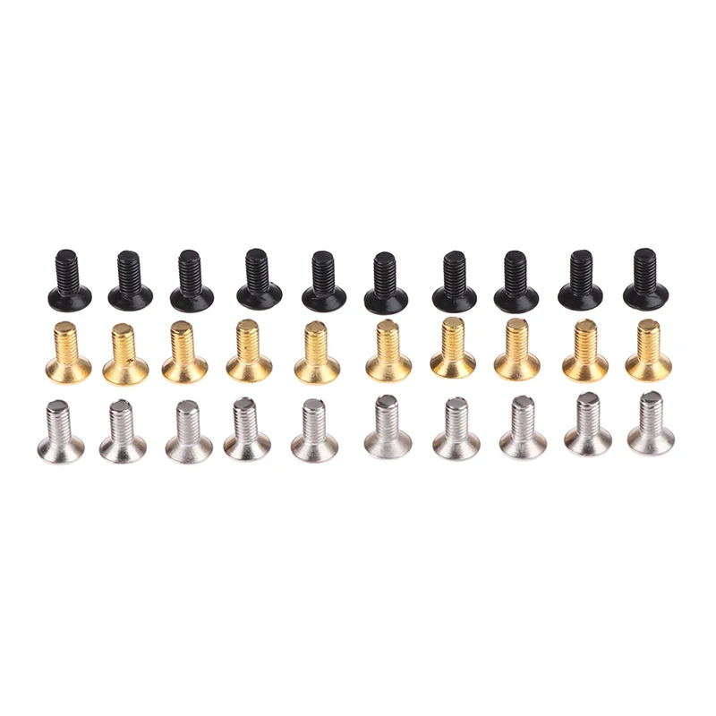 

10Pcs/lot 5 Way 3 Way Guitar Switch Fixed Screws Nuts Guitar Replacement Black