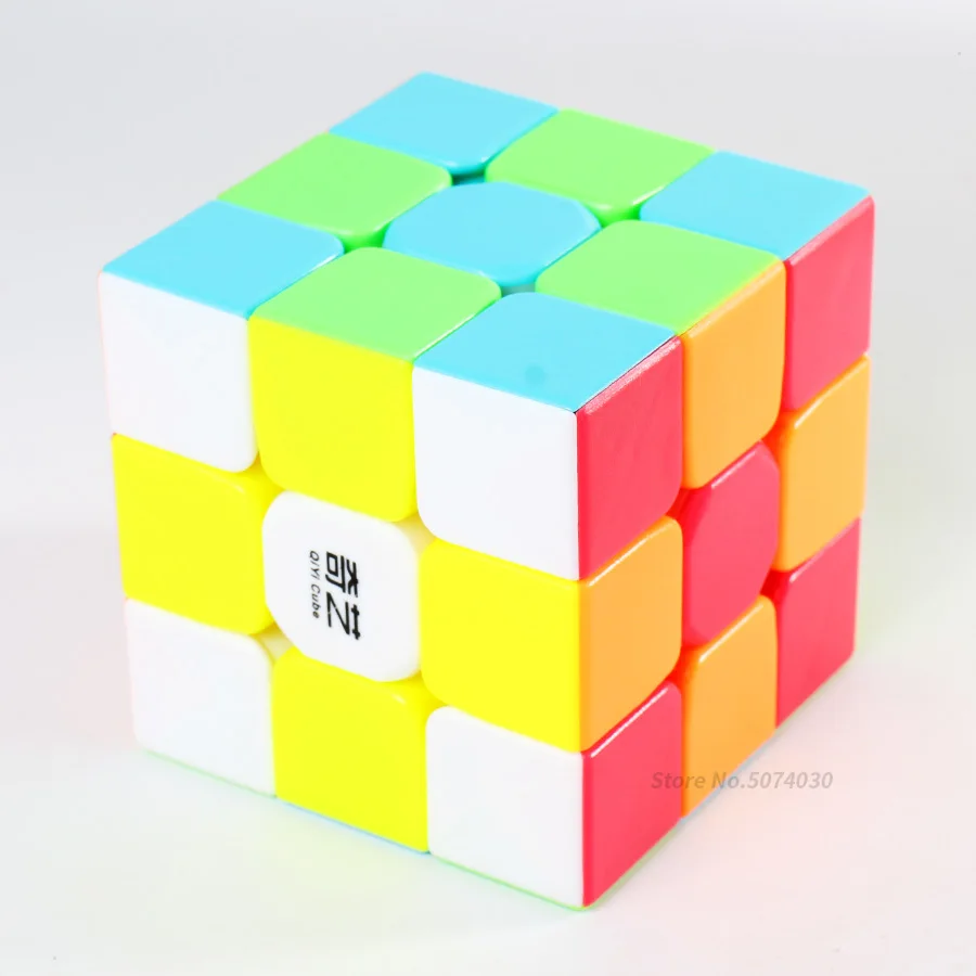 3x3x3 Кубик Рубика головоломка 2x2x2 магический куб без наклеек Qiyi Qidi Warrior W Cubo Mgiaco игрушки для детей