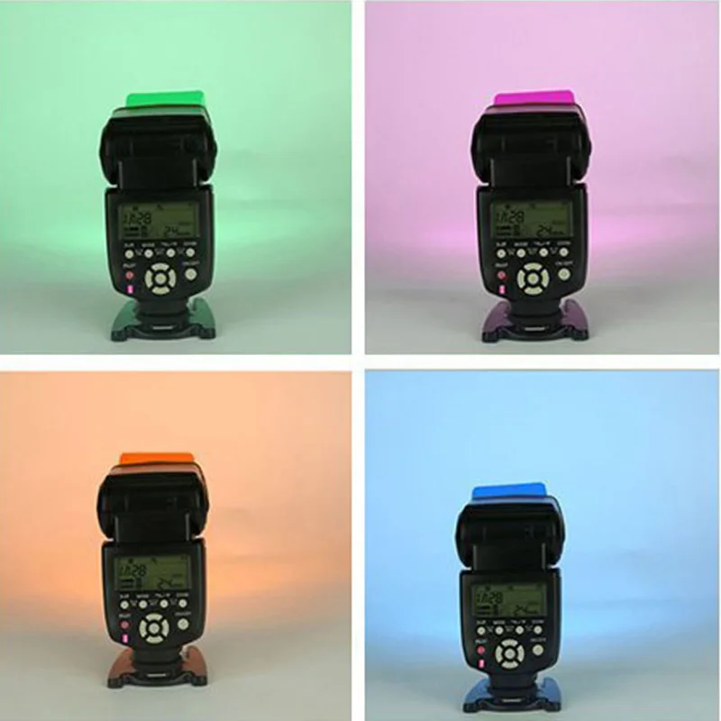 12/20 шт. универсальные цветные фильтры для камеры Canon Nikon Sony Pentax DSLR|Рассеиватели