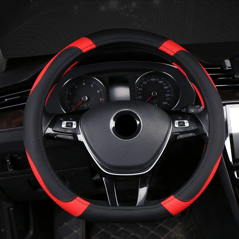 D Тип авто чехол рулевого колеса автомобиля Wrap Volant для Kia K5 Ceed GT Stonic продолжить