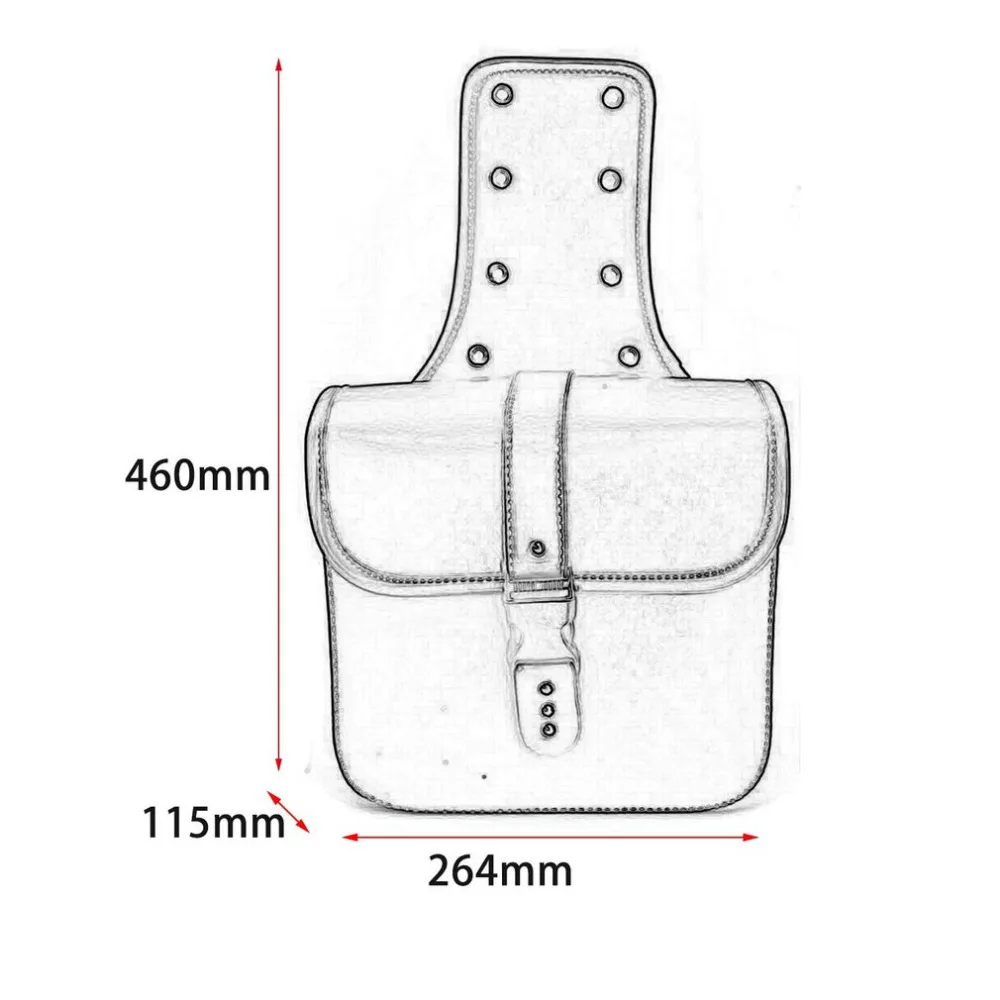 

Motorcycle Hanging Bag Saddle Bag Motorcycle Side Riding Travelling Bag Waterproof Rider Bag Tail Hanging Box Car-styling